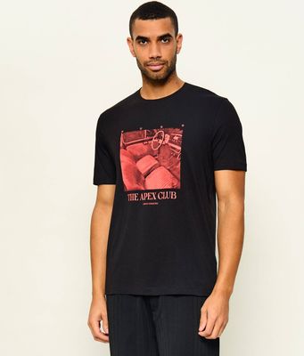 T-shirt męski HUGO ze sklepu: Gomez Fashion Store w kategorii: T-shirty męskie - zdjęcie 874714-BD9-10338_BU265M000170001
