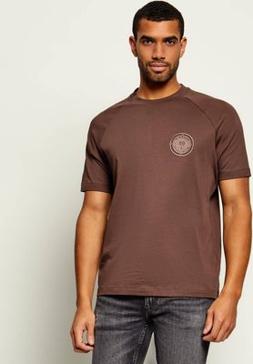 HUGO - T-shirt męski casual ze sklepu: Gomez Fashion Store w kategorii: T-shirty męskie - zdjęcie 874714-BD9-10338_BU265M000173903