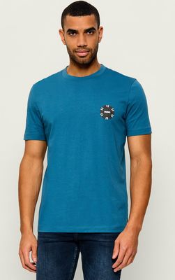HUGO - T-shirt męski wiosenny ze sklepu: Gomez Fashion Store w kategorii: T-shirty męskie - zdjęcie 874714-BD9-10338_BU265M000178447