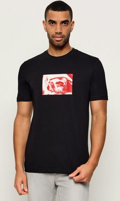 T-shirt męski na wiosnę HUGO ze sklepu: Gomez Fashion Store w kategorii: T-shirty męskie - zdjęcie 874714-BD9-10338_BU265M000179001