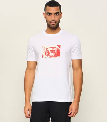 T-shirt męski młodzieżowy HUGO ze sklepu: Gomez Fashion Store w kategorii: T-shirty męskie - zdjęcie 874714-BD9-10338_BU265M000179100