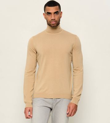 Sweter męski casual HUGO ze sklepu: Gomez Fashion Store w kategorii: Swetry męskie - zdjęcie 874714-BD9-10338_BU265M000182269