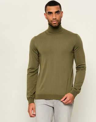 Sweter męski casualowy HUGO ze sklepu: Gomez Fashion Store w kategorii: Swetry męskie - zdjęcie 874714-BD9-10338_BU265M000182389