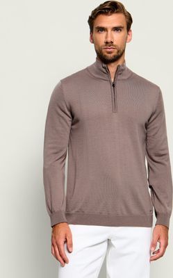 Sweter męski zimowy HUGO ze sklepu: Gomez Fashion Store w kategorii: Swetry męskie - zdjęcie 874714-BD9-10338_BU265M000183223
