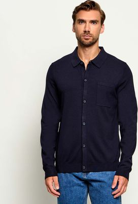 Sweter męski casual HUGO ze sklepu: Gomez Fashion Store w kategorii: Swetry męskie - zdjęcie 874714-BD9-10338_BU265M000187410