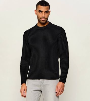 Sweter męski casual HUGO ze sklepu: Gomez Fashion Store w kategorii: Swetry męskie - zdjęcie 874714-BD9-10338_BU265M000188001