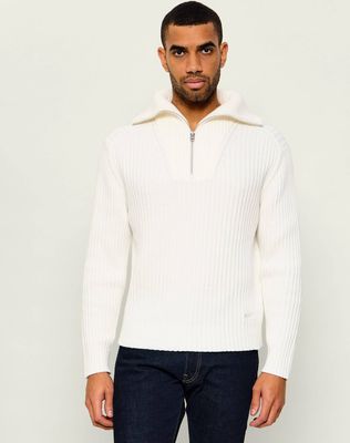 Sweter męski na zimę HUGO ze sklepu: Gomez Fashion Store w kategorii: Swetry męskie - zdjęcie 874714-BD9-10338_BU265M000189102
