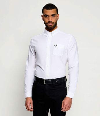 Koszula męska na wiosnę Fred Perry ze sklepu: Gomez Fashion Store w kategorii: Koszule męskie - zdjęcie 874714-BD9-10338_FR262M000010007