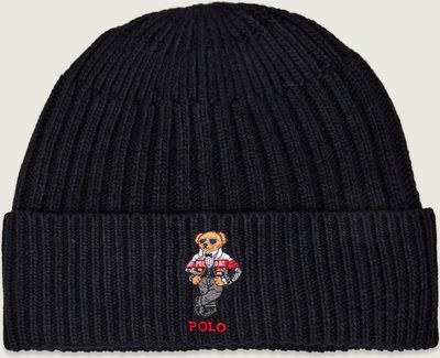 Polo Ralph Lauren - Czapka zimowa męska ze sklepu: Gomez Fashion Store w kategorii: Czapki zimowe męskie - zdjęcie 874714-BD9-10338_PR265M000040B74