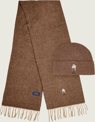 Szalik Polo Ralph Lauren ze sklepu: Gomez Fashion Store w kategorii: Szaliki męskie - zdjęcie 874714-BD9-10338_PR265M00004180Q