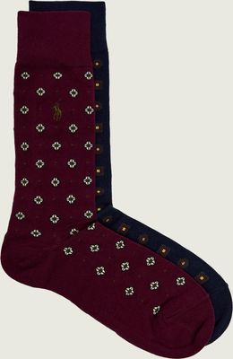 Skarpetki damskie casual w groszki Polo Ralph Lauren ze sklepu: Gomez Fashion Store w kategorii: Skarpetki damskie - zdjęcie 874714-BD9-10338_PR265M00005486Q