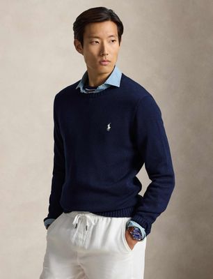 Sweter męski na zimę Polo Ralph Lauren ze sklepu: Gomez Fashion Store w kategorii: Swetry męskie - zdjęcie 874714-BD9-10338_PR265M00008538X