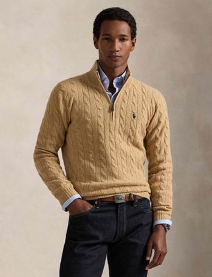 Sweter męski na zimę Polo Ralph Lauren ze sklepu: Gomez Fashion Store w kategorii: Swetry męskie - zdjęcie 874714-BD9-10338_PR265M0000910GI