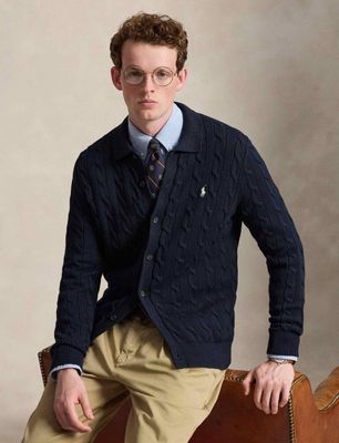 Sweter męski casual Polo Ralph Lauren ze sklepu: Gomez Fashion Store w kategorii: Swetry męskie - zdjęcie 874714-BD9-10338_PR265M00011536X