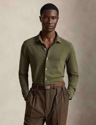 Koszula męska casualowa Polo Ralph Lauren ze sklepu: Gomez Fashion Store w kategorii: Koszule męskie - zdjęcie 874714-BD9-10338_PR265M00012083X