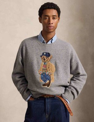 Polo Ralph Lauren - Sweter męski na zimę ze sklepu: Gomez Fashion Store w kategorii: Swetry męskie - zdjęcie 874714-BD9-10338_PR265M00016916V