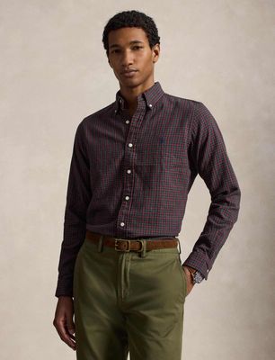 Koszula męska z klasycznym kołnierzykiem Polo Ralph Lauren ze sklepu: Gomez Fashion Store w kategorii: Koszule męskie - zdjęcie 874714-BD9-10338_PR265M00019731V
