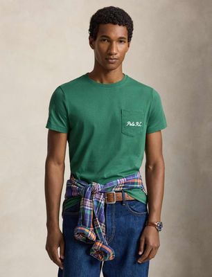 Polo Ralph Lauren - T-shirt męski na wiosnę ze sklepu: Gomez Fashion Store w kategorii: T-shirty męskie - zdjęcie 874714-BD9-10338_PR265M00019933V