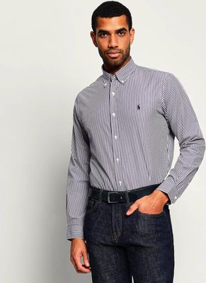 Koszula męska z klasycznym kołnierzykiem Polo Ralph Lauren ze sklepu: Gomez Fashion Store w kategorii: Koszule męskie - zdjęcie 874714-BD9-10338_PR265M00010347V