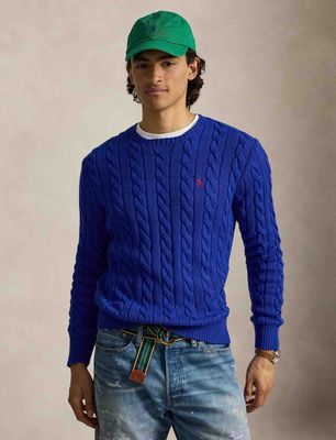 Sweter męski casualowy na zimę Polo Ralph Lauren ze sklepu: Gomez Fashion Store w kategorii: Swetry męskie - zdjęcie 874714-BD9-10338_PR265M00008150V