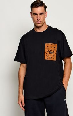 T-shirt męski na wiosnę MCM ze sklepu: Gomez Fashion Store w kategorii: T-shirty męskie - zdjęcie 874714-BD9-10338_M1265M000003003
