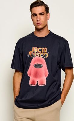 T-shirt męski MCM ze sklepu: Gomez Fashion Store w kategorii: T-shirty męskie - zdjęcie 874714-BD9-10338_M1265M000012002
