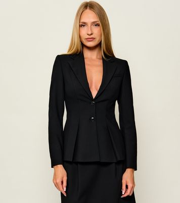 Marynarka elegancki HUGO ze sklepu: Gomez Fashion Store w kategorii: Marynarki damskie - zdjęcie 874714-BD9-10338_BU265W000005001