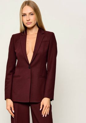Marynarka HUGO ze sklepu: Gomez Fashion Store w kategorii: Marynarki damskie - zdjęcie 874714-BD9-10338_BU265W000006914