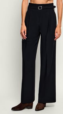 Spodnie damskie jesienne HUGO ze sklepu: Gomez Fashion Store w kategorii: Spodnie damskie - zdjęcie 874714-BD9-10338_BU265W000010001