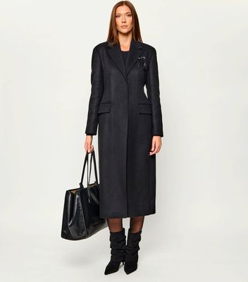 Płaszcz damski casual HUGO ze sklepu: Gomez Fashion Store w kategorii: Płaszcze damskie