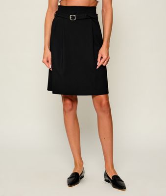 HUGO - Spódnica casual ze sklepu: Gomez Fashion Store w kategorii: Spódnice - zdjęcie 874714-BD9-10338_BU265W000026001