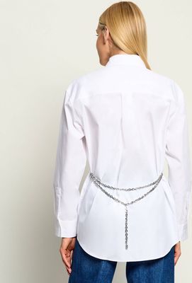 Koszula damska elegancka HUGO ze sklepu: Gomez Fashion Store w kategorii: Koszule damskie - zdjęcie 874714-BD9-10338_BU265W000031100