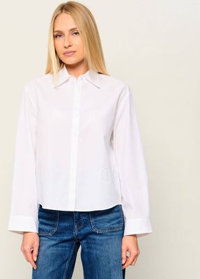 Koszula damska na wiosnę HUGO ze sklepu: Gomez Fashion Store w kategorii: Koszule damskie - zdjęcie 874714-BD9-10338_BU265W000032100