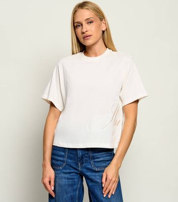 Bluzka damska wiosenna HUGO ze sklepu: Gomez Fashion Store w kategorii: Bluzki damskie - zdjęcie 874714-BD9-10338_BU265W000053127