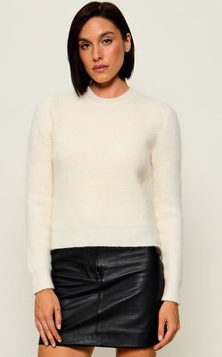 Sweter damski HUGO ze sklepu: Gomez Fashion Store w kategorii: Swetry damskie - zdjęcie 874714-BD9-10338_BU265W000066127
