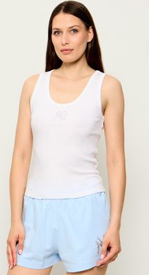 Sporty&Rich - Bluzka damska na lato ze sklepu: Gomez Fashion Store w kategorii: Bluzki damskie - zdjęcie 874714-BD9-10338_TY262W000019002