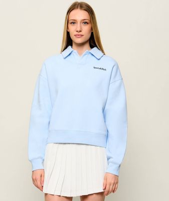 Sporty&Rich - Bluza damska na wiosnę ze sklepu: Gomez Fashion Store w kategorii: Bluzy damskie - zdjęcie 874714-BD9-10338_TY262W000054012