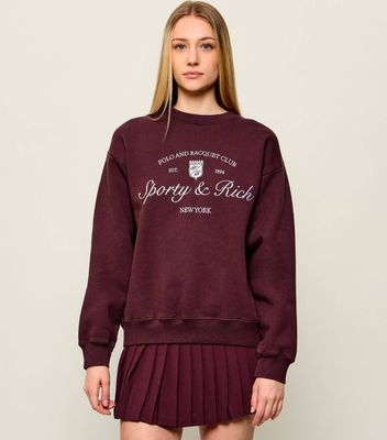 Sporty&Rich - Bluza damska jesienna ze sklepu: Gomez Fashion Store w kategorii: Bluzy damskie - zdjęcie 874714-BD9-10338_TY262W000056013