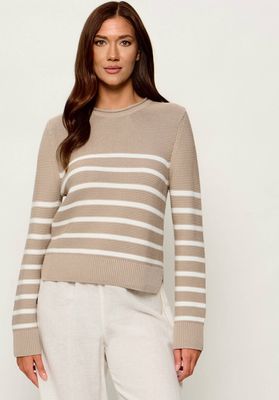 Sweter damski Barbour ze sklepu: Gomez Fashion Store w kategorii: Swetry damskie - zdjęcie 874714-BD9-10338_UR264W000017155