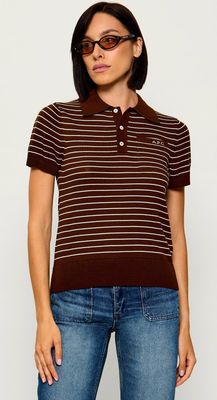 Sweter damski na wiosnę A.P.C. ze sklepu: Gomez Fashion Store w kategorii: Swetry damskie - zdjęcie 874714-BD9-10338_A3264W000010032