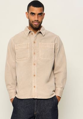 Koszula męska z klasycznym kołnierzykiem A.P.C. ze sklepu: Gomez Fashion Store w kategorii: Koszule męskie - zdjęcie 874714-BD9-10338_A3264M000007038