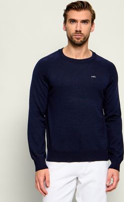A.P.C. - Sweter męski zimowy ze sklepu: Gomez Fashion Store w kategorii: Swetry męskie - zdjęcie 874714-BD9-10338_A3264M000010007