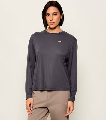 Bluzka damska jesienna EA7 ze sklepu: Gomez Fashion Store w kategorii: Bluzki damskie - zdjęcie 874714-BD9-10338_E7265W000013E72