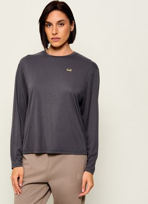 Bluzka damska jesienna EA7 ze sklepu: Gomez Fashion Store w kategorii: Bluzki damskie - zdjęcie 874714-BD9-10338_E7265W000013E72