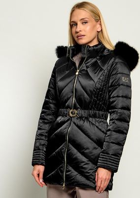 Kurtka damska jesienna EA7 ze sklepu: Gomez Fashion Store w kategorii: Kurtki damskie - zdjęcie 874714-BD9-10338_E7265W000016C51