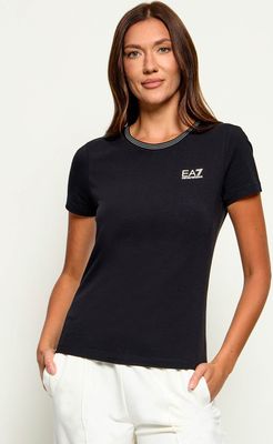 Bluzka damska EA7 ze sklepu: Gomez Fashion Store w kategorii: Bluzki damskie - zdjęcie 874714-BD9-10338_E7265W000025C51