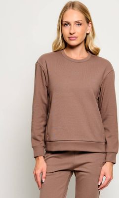 Bluza damska casual EA7 ze sklepu: Gomez Fashion Store w kategorii: Bluzy damskie - zdjęcie 874714-BD9-10338_E7265W000037G73