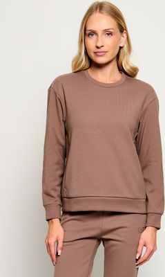 Bluza damska casual EA7 ze sklepu: Gomez Fashion Store w kategorii: Bluzy damskie - zdjęcie 874714-BD9-10338_E7265W000037G73