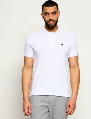 T-shirt męski casual AMI Paris ze sklepu: Gomez Fashion Store w kategorii: T-shirty męskie - zdjęcie 874714-BD9-10338_AI262M000012008