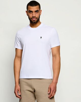 AMI Paris - T-shirt męski ze sklepu: Gomez Fashion Store w kategorii: T-shirty męskie - zdjęcie 874714-BD9-10338_AI262M000019008